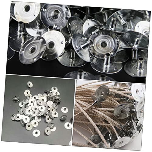 Bases de Mecha para Velas Metal 800 pcs miniatura 3
