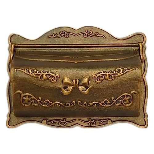 Boîte de dépôt verticale extérieure en aluminium avec grande boîte à colis murale style rétro