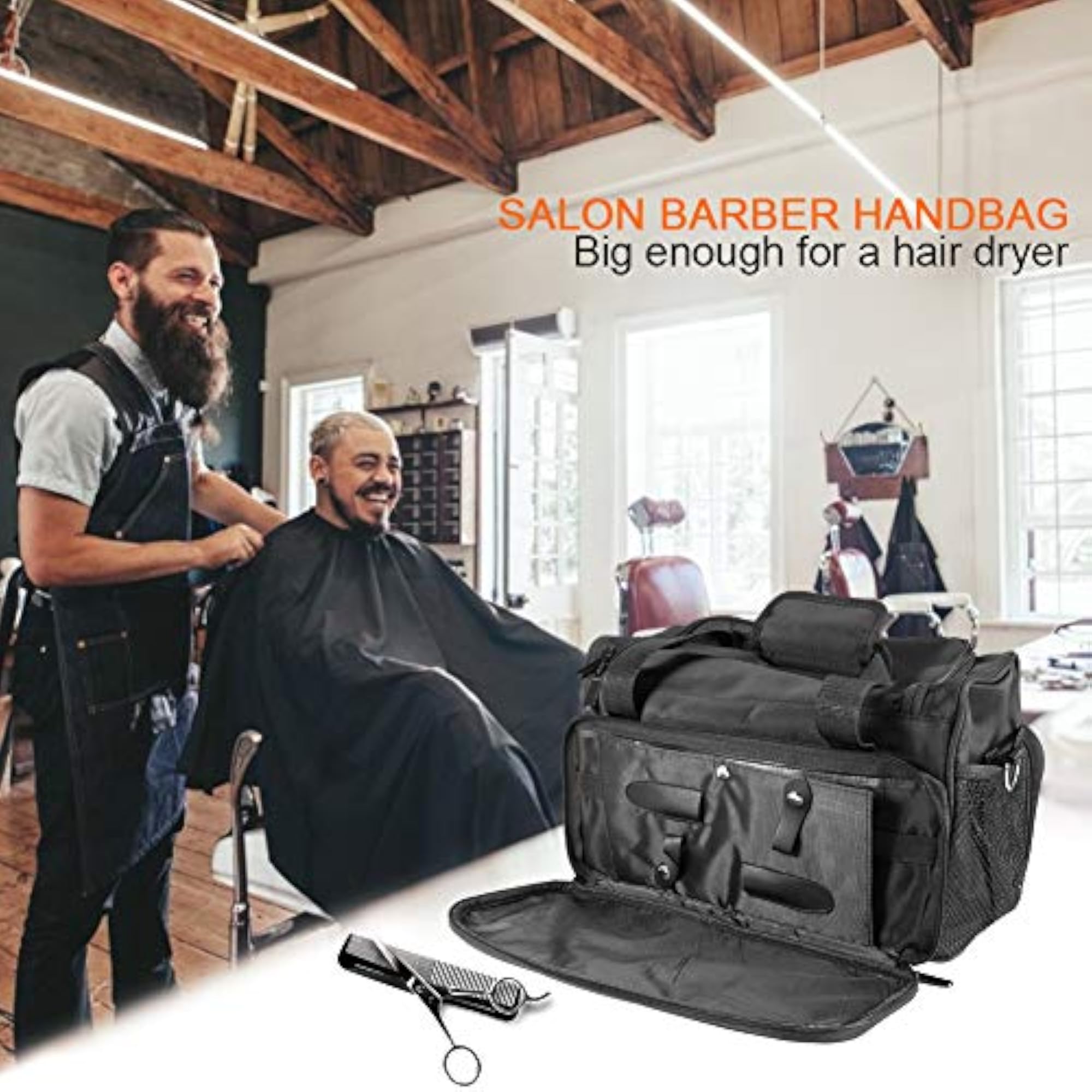 Portable Hairdressing Tools Bag for Makeup and Cosmetics