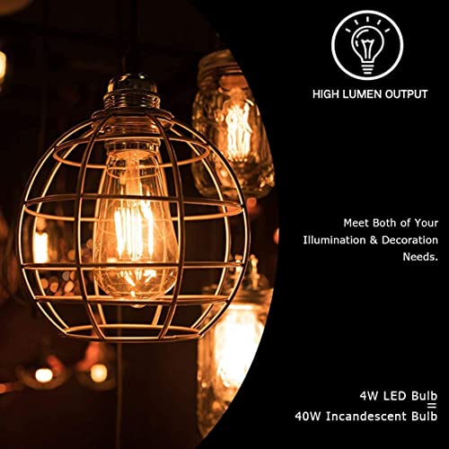 Image of Crown Lighting Crystal Jhumar in, Round Shaped Gold Finished Pandent /Hanging Chandelier Celling Light with Free Bulb Included (Medium) (ST64, E27)