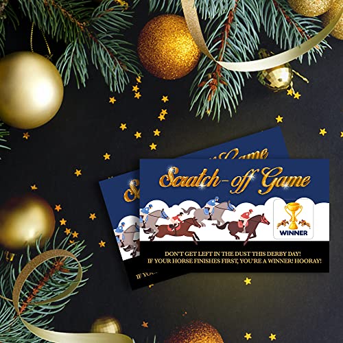 Horse Race Scratch Off Cards 50 Unidades Juego de Mesa miniatura 6