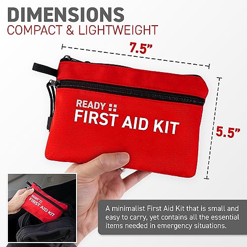 Ready First Aid - First Aid Kits for Camping, Hiking, Backpacking, Travel, Vehicle, Outdoors - Essential Emergency Preparedness Safety Kit image 5