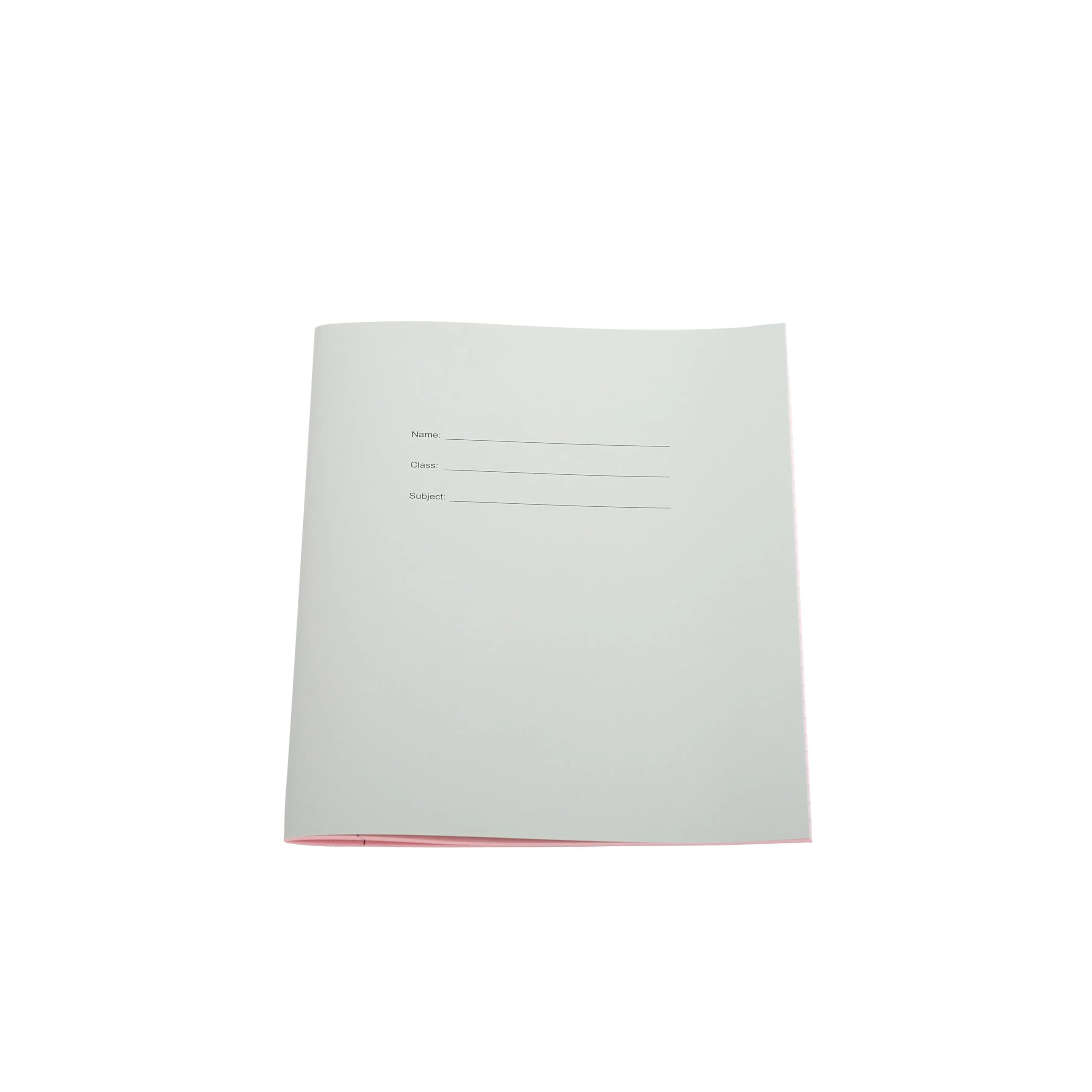 The Dyslexia Shop 9" x 7" - 7mm Lined Tinted Paper - Exercise Book (Grey Cover) Single Book/Orange - Image 3