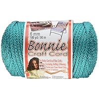 Cordoncino Macramè Bonnie 6mm X 91m Colore Beige: Ideale Per Nodi, Uncinetto E Tessitura Fai-da-te