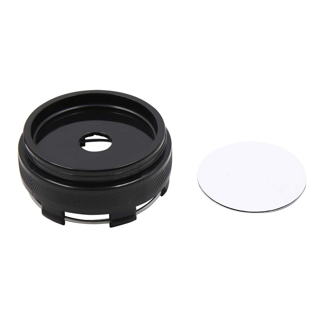 4 Cache-moyeux Chromés 68mm Avec 6 Clips - Enjoliveurs Pour Jantes De Voiture Universels