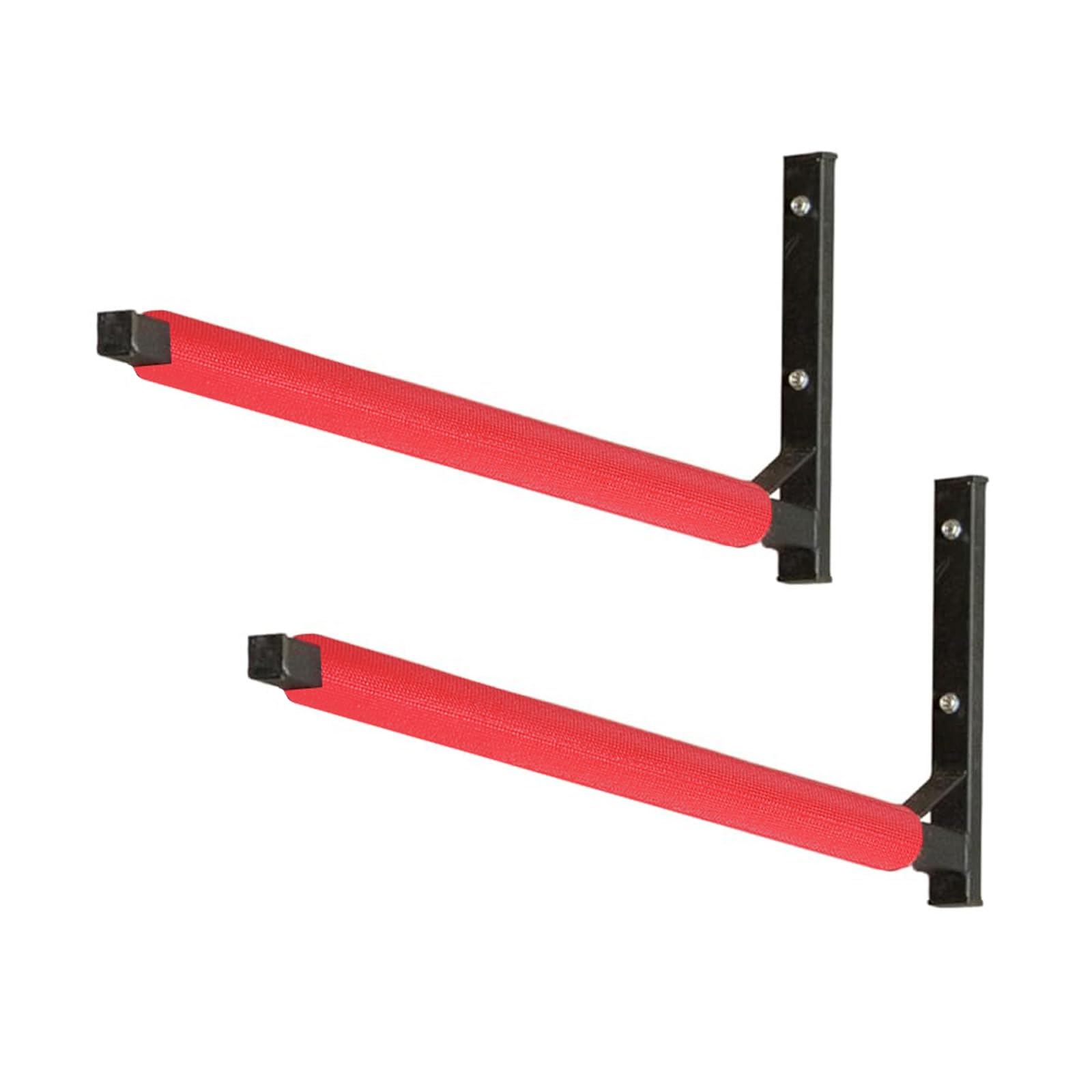 2 soportes de pared de 80 cm, soporte de pared para cajas de techo, canoas y tablas de surf, para guardar cajas de techo, esquís, tablas de surf, herramientas de jardín, cajas de esquí