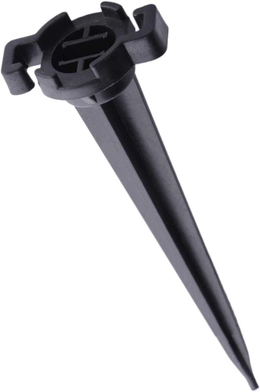 100Pack Plastic Light Stakes, 4.5 Inch Christmas Yard