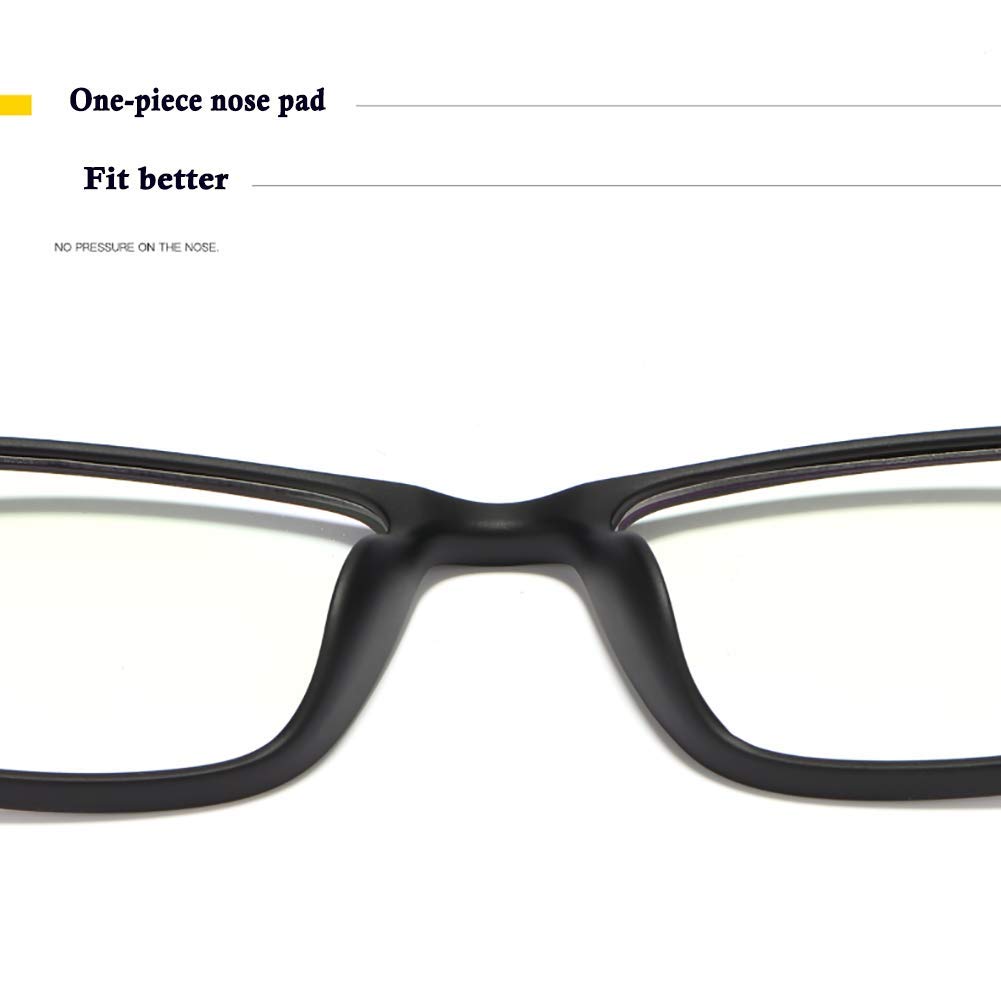 Blaue Licht Blockieren Brille Blaulichtfilter Brille Blueblocker Brille Anti-Blaulicht Computer Brillen, Blaulicht-Schutzbrille, Lesehilfe Sehhilfe Arbeitsplatzbrille, Anti Eyestrain Strahlenschutz
