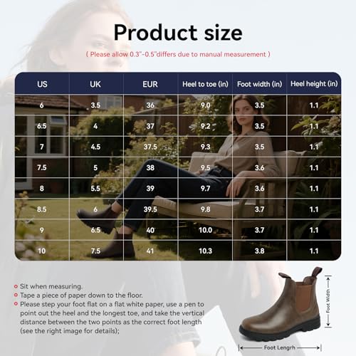 Image of Cestfini Outdoor Chelsea Hiking Boots For Women