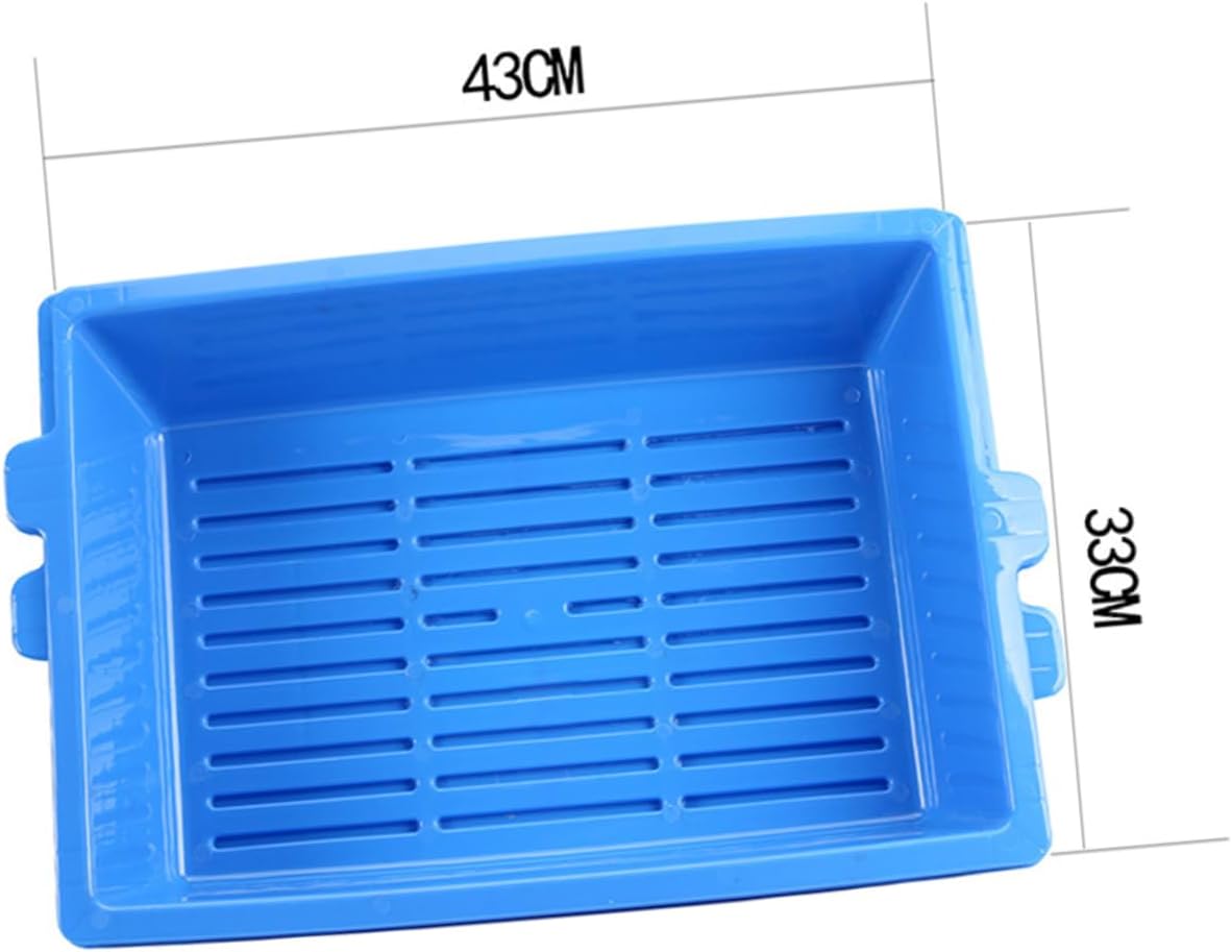 1pc Cat Litter Box Three Type Plastic Cat Toilet Spill Prevention Design Material and Easy Cleaning for Comfortable Pet Use