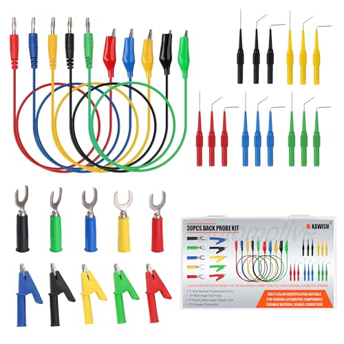 Kawish 30pcs Back Probe Kit