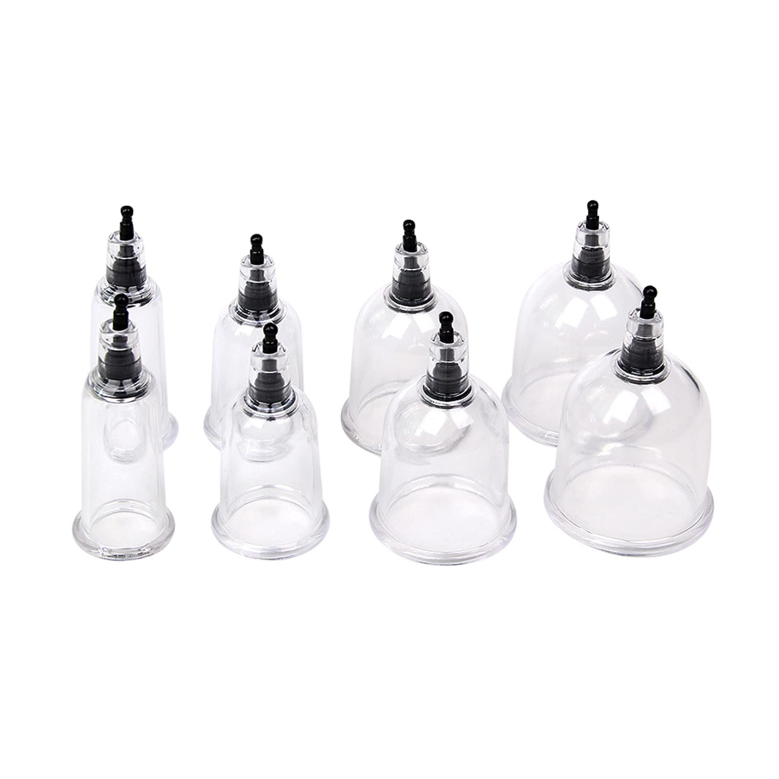 4 Paires de ventouses de tétons, Puissance d'aspiration, ventouses de tétons, Pompe à Chatte sous Vide, Ventouse de tétons SM, Jouet Sexuel for Femmes et Couples
