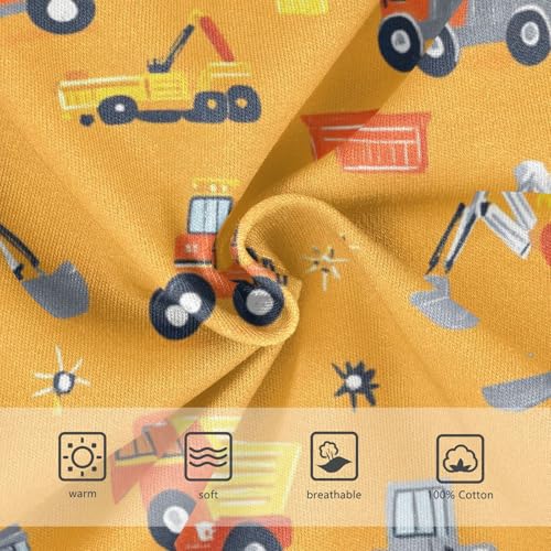 Wusikd Construction Truck Boys' Underwear Cotton Boys Briefs Soft Toddler Underwear 2T3