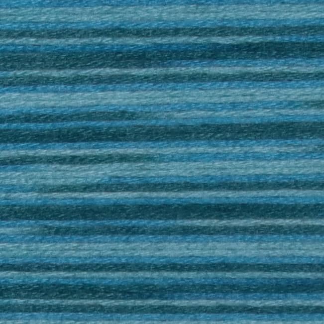 Image of KCS Big skeins of 25 Meters Size 25 Color Variegated Cross Stitch Stranded Threads,6 skeins,4025