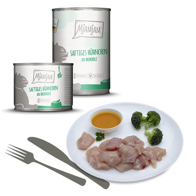 Image secondaire de MjAMjAM Nourriture Humide Premium pour Chat - Colis Mixte de 6 Paquets de 200g