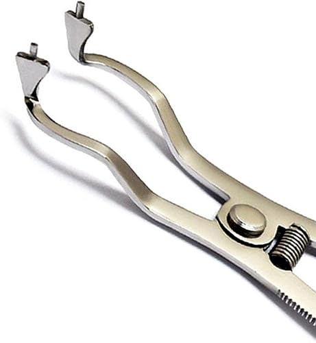 Vista 120 de MEDSPO Pinzas profesionales Bloqueo de soporte de aguja quirúrgica ortoquirúrgica médica dental Restaurador de sutura veterinaria Alicates