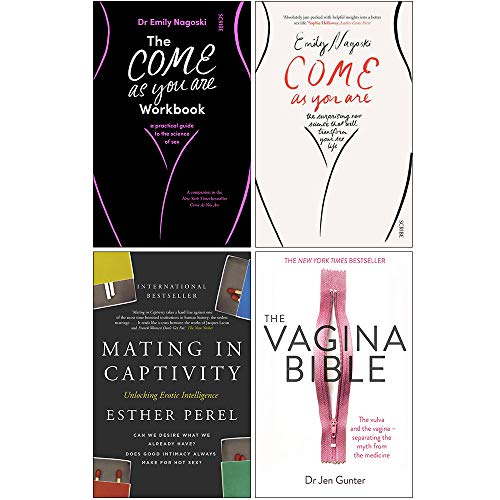 The Come As You Are Workbook, Come as You Are, Mating in Captivity, The Vagina Bible 4 Books Collection Set