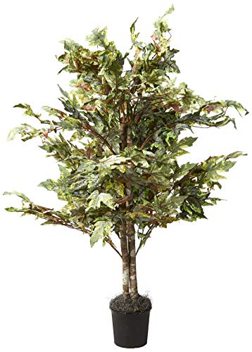 Green Plastic Dracaena Bush - 27