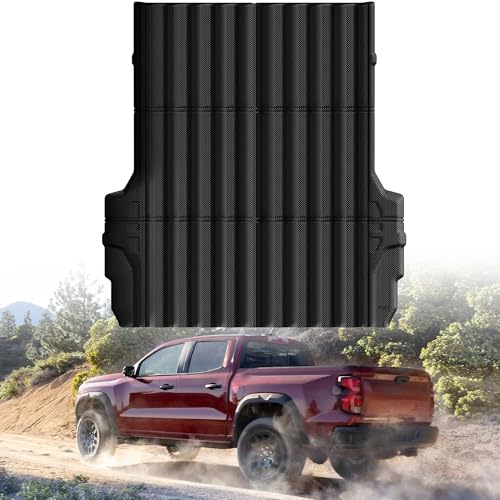 AUTOBULL Truck Bed Mat Bed Liner Fit for Chevy Colorado/GMC Canyon 2023 2024 2025 2026 5FT Accessories Not Fit Drop-in Liner