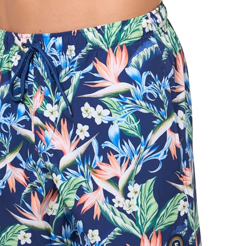 Eidon Young Men's Saladitas 17 Inch Length, Elastic Waist Volley Swim Trunk3