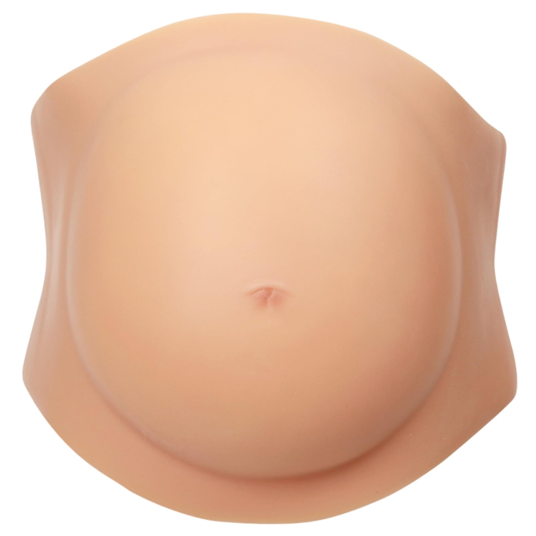 AwnsIMfreien Pregnant Belly Realistic Silicone Pregnancy Belly for Costume & Photo Props Adjustable Faux Bellies with Soft Skin-like Feel, Pregnancy