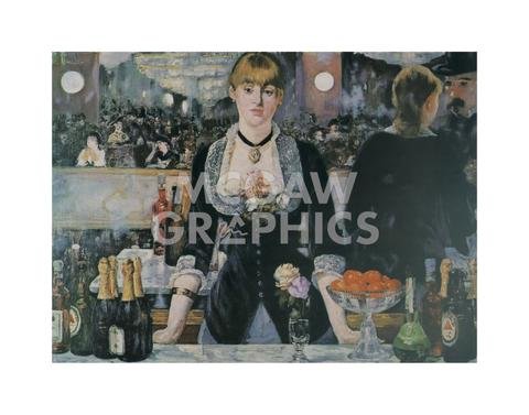 Amazon.co.jp: エドゥアールマネフォリー・ベルジェールのバー、アート