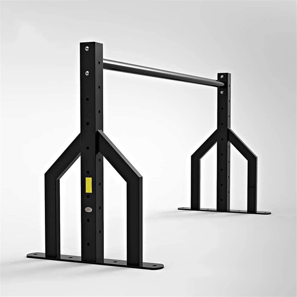 Pull Up Bar Home Gym Strength Training Wall-mounted Pull-up Rack Horizontal Bar Ceiling Double Moment Arm Multi-person Use Wall Gym Indoor Horizontal Bar Strengthen The Three-prong Base 120cm Strength
