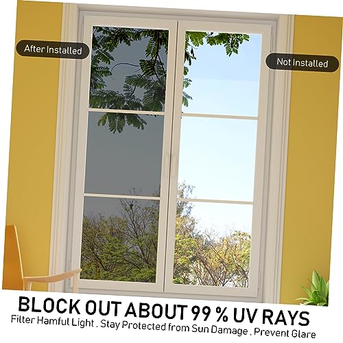 Película para ventana con aislamiento térmico y privacidad miniatura 7