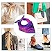 ducanll Purple Fashion Silk-Like Bandanas Unisex Abstract Cityscape Head Wrap Square Scarf Wristband for Bachelorette Party Dresses Wedding Party - 18