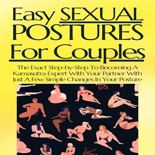 Diseño de la portada del título Easy Sexual Postures for Couples