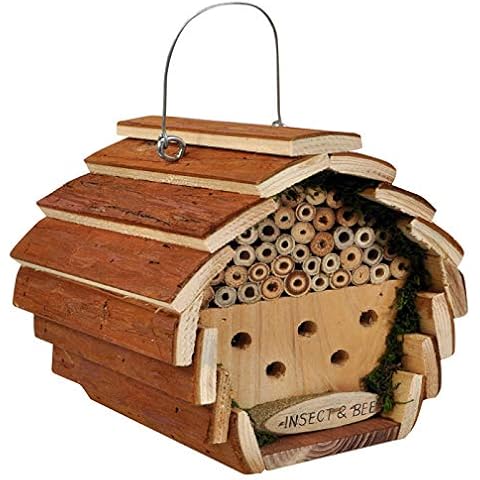 Eco-Friendly Wooden Bee and Insect Hotel Cover