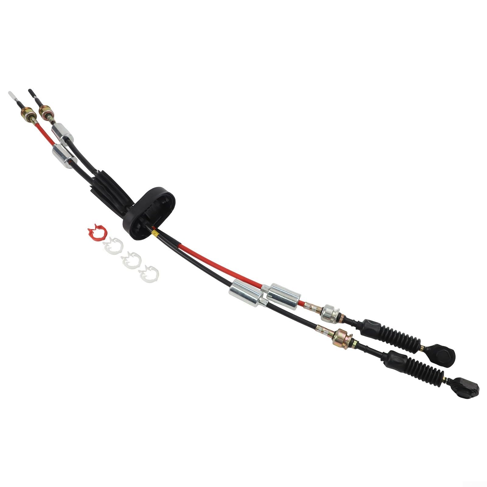 Cable de cambio de transmisión manual para Cruze 2010-2015, pieza de repuesto de palanca de cambios de metal ABS, OE 96829759 25186939, control interior automotriz negro