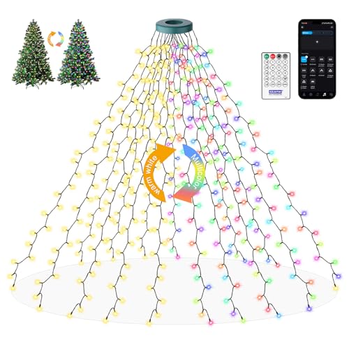 Luci per Albero di Natale da 2M con Controllo APP...