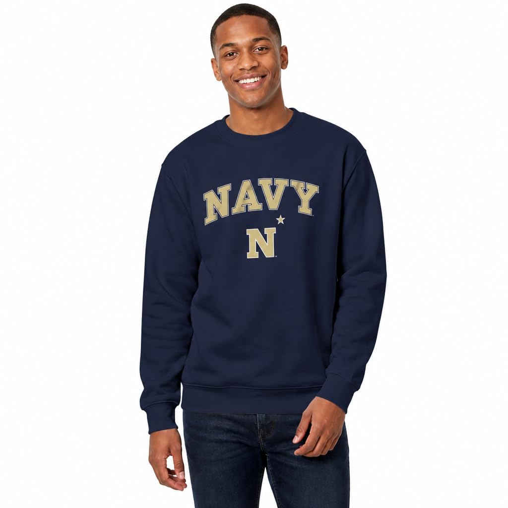 NCAA College Sweatshirt Fleece Crewneck Pullover for Men and Women