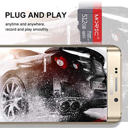 512Gb Micro Sd Card With Adapter 512Gb High Speed Memory Card Class 10 For Game Console,Android Smartphone,Tablet And Drone #TOP6