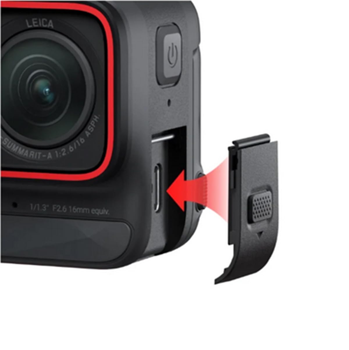 JOYSOG Ace/Ace Pro USB Charging Protective Port Cover for Insta 360 Ace/Ace Pro Action Camera USB Charging Port Side Cover Accessories (for Ace Pro)