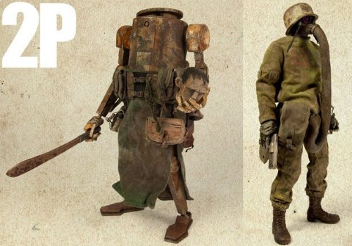 Amazon.co.jp: threeA 第二次世界大戦ロボット ポータブル ジャングル