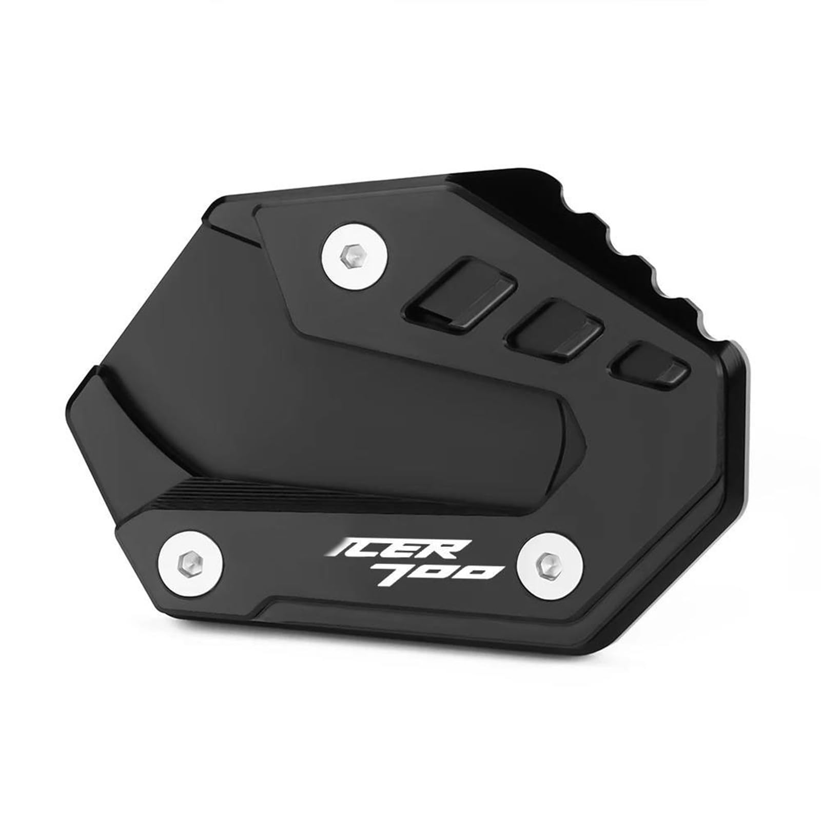 Béquille latérale de moto extension élargisseur accessoire Yamaha Tracer 700 FJ07 Nero - 4
