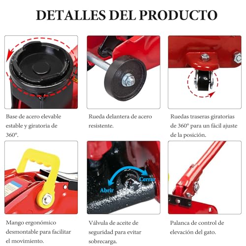 Patín de carga 2 toneladas 20 Imagen adicional