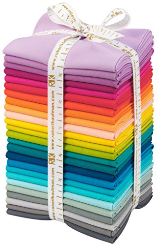 Kona Cotton Solids Elizabeth Hartman Designer Palette 25 Fat Quarter Bundle Robert Kaufman Fabrics FQ-796-25