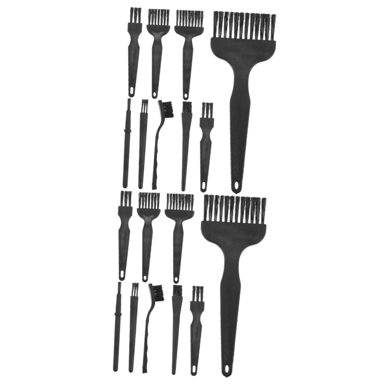 Outanaya 2sets Electric Shaver Razor Cleaning Brush Set Mini Cleaning Brushes for Razor Shaver Clipper Trimmer Household Appliances 8pcs*2