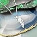 Small and Dainty 925 Sterling Silver Angel Wing Pendant Necklace for Women, Teens - Inspirational Jewelry, Gift for Baptism, Confirmation or First Communion (16 inches plus 2-inch extender)
