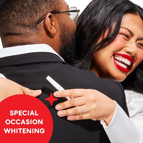 colgate optic white express teeth whitening pen enamel-safe tooth whitening applicator helps whiten teeth in as little as 1 day of use 7 day whitening treatment 008 fl oz