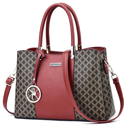 Image of KURGOOL Women Purses and Handbags Top Handle Satchel Shoulder Bags Messenger Tote Bag for Ladie