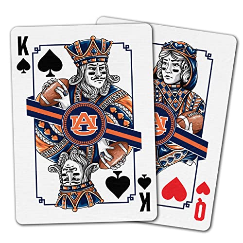Image of YouTheFan NCAA Officially-Licensed Playing Cards - Original Artwork on All face Cards and Jokers - Team's Official Colors - Quality Linen Texture - Designed in The USA