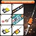 Premium Soldering Iron Kit, 68W LCD Soldering Tool 12-in-1 Soldering Gun with Ceramic Heater, Adjustable Temperature 200-500°C, Includes Soldering Iron Tips, Solder Wire, Pump, Paste