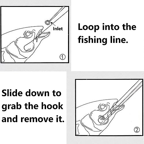 Removedor de anzol de pesca dispositivo de remoção rápida multifuncional de aço inoxidável desprende