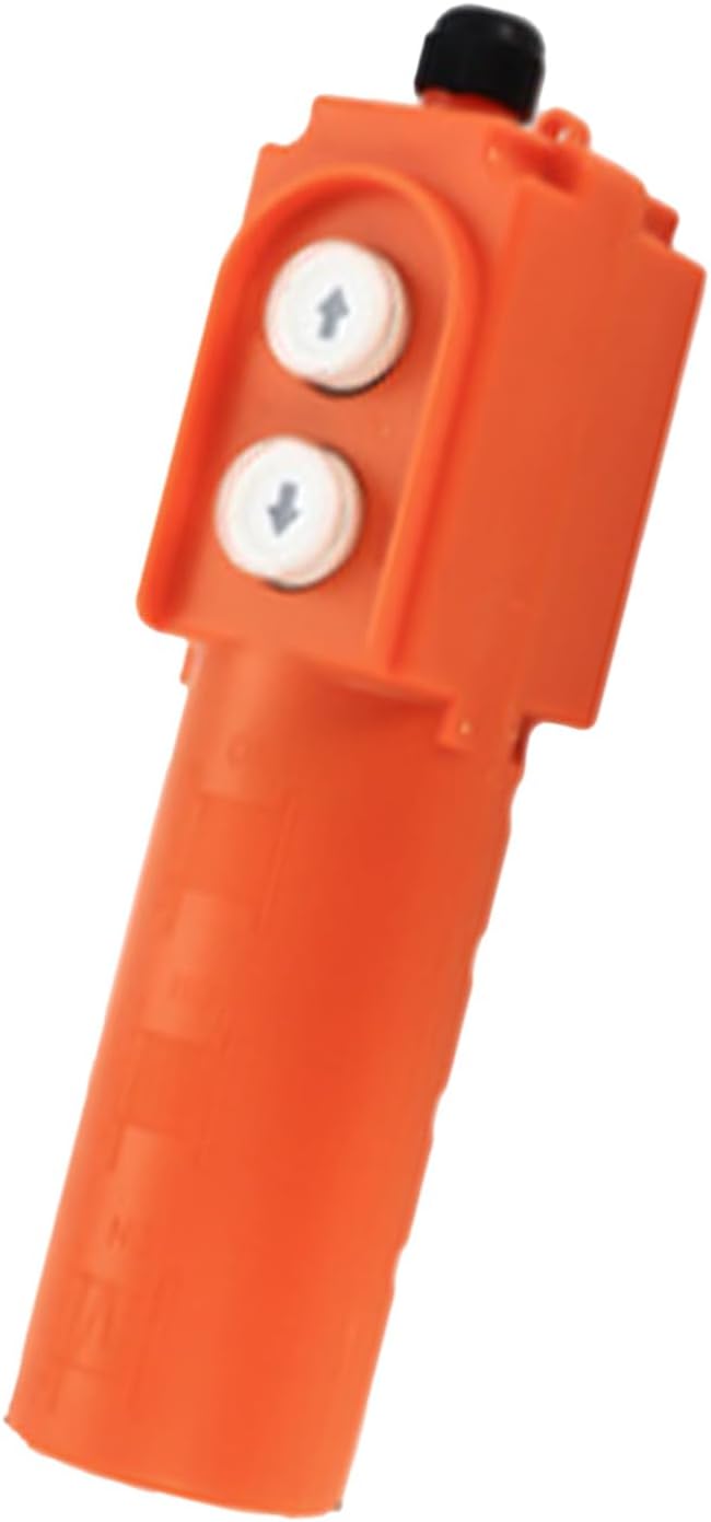 Generic Crane Pendant Hoist Push Button Switch, High Power Compact Electric Hoist Crane Pushbutton Switch Durable for Lifting Dumps (40uF Capacitor 500‑600kg)