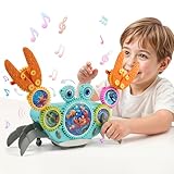 sega game gear tv tuner Sécurité et Durabilité : Fabriqué en plastique ABS robuste et non toxique, avec des bords lisses et arrondis, ce jouet est durable, sûr et fiable. C'est le compagnon idéal pour que les parents et les enfants profitent de moments de qualité en toute simplicité. Même les animaux domestiques adorent poursuivre ce crabe ! Il apportera d'innombrables rires et de la joie à toute la famille.