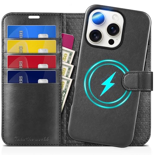 TUCCH iPhone 16 Pro Ή P[X 蒠^ 2 in 1  ACtH[16v蒠^P[X O\ [RFIDubLO] 4J[h|Pbgt uX^h@\ Ռz Sʕی PU 2024N 6.3C